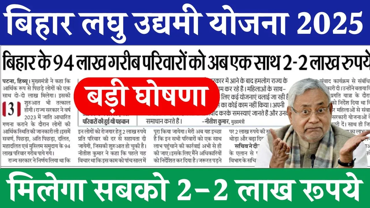 Laghu Udyami Yojana