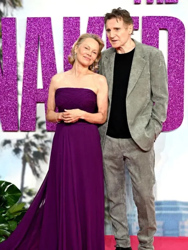Pamela Anderson & Liam Neeson : A Budding Romance On & Off Screen